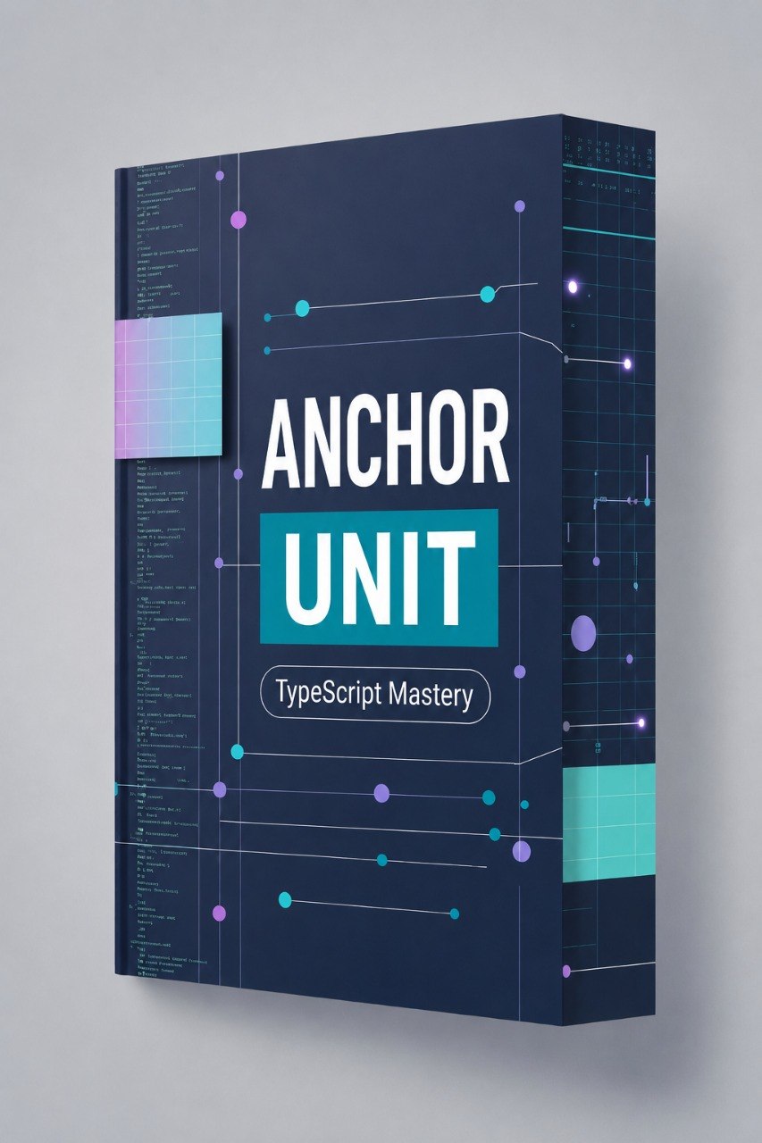 Box labeled 'Anchor Unit: TypeScript Mastery' on a gray background