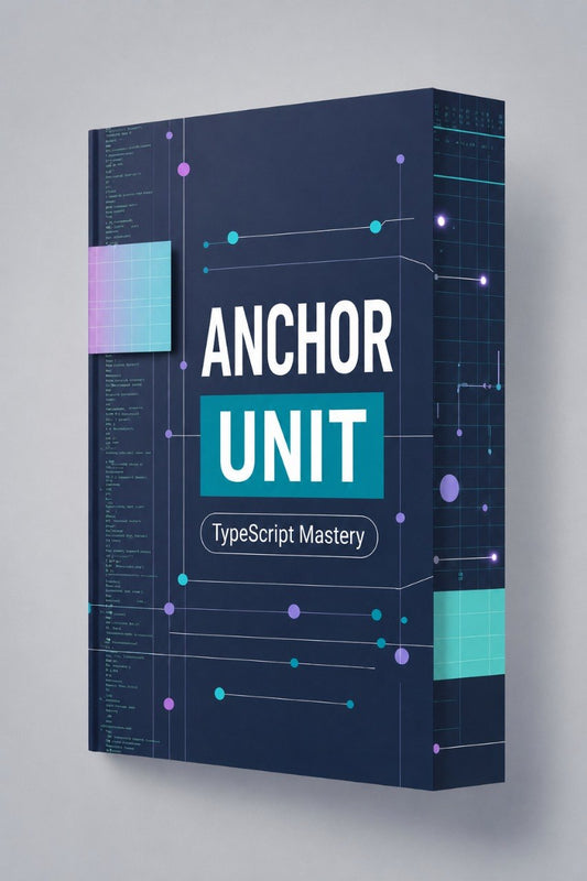 Box labeled 'Anchor Unit: TypeScript Mastery' on a gray background